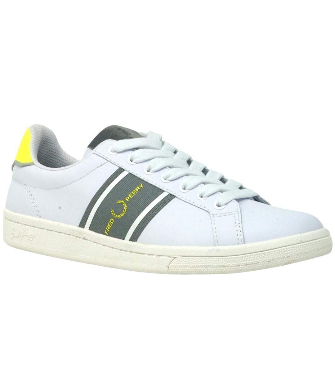 Baskets Femme Blanc Fred Perry-1
