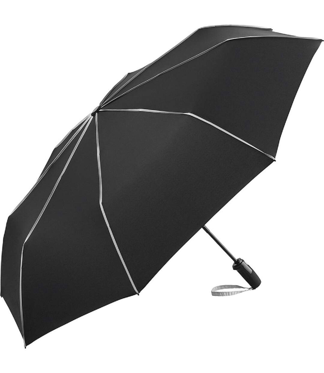 Parapluie de poche FP5639 - noir et gris clair-1