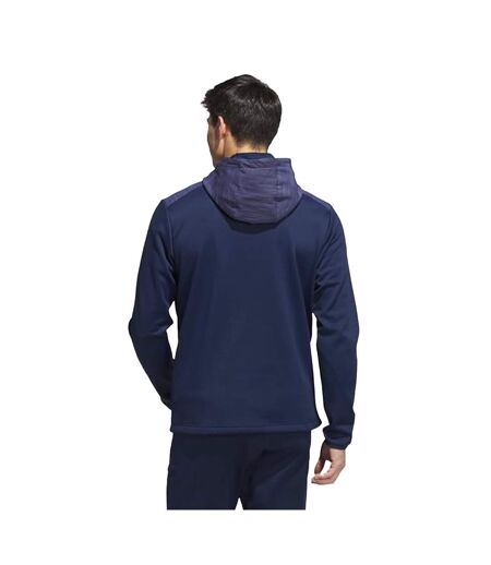 Mens Textured Waterproof Jacket Navy Adidas