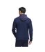 Mens Textured Waterproof Jacket Navy Adidas-2