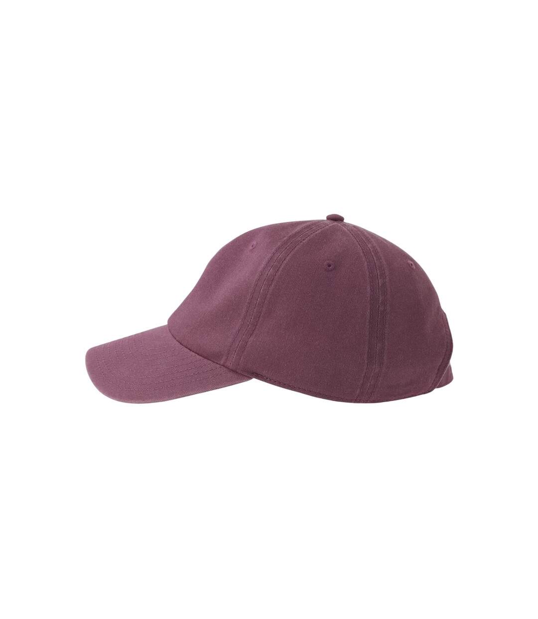 Casquette De Baseball Motif/style 6 Panneaux Digg-s Adulte Bordeaux Atlantis Headwear-3