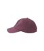 Casquette De Baseball Motif/style 6 Panneaux Digg-s Adulte Bordeaux Atlantis Headwear-3