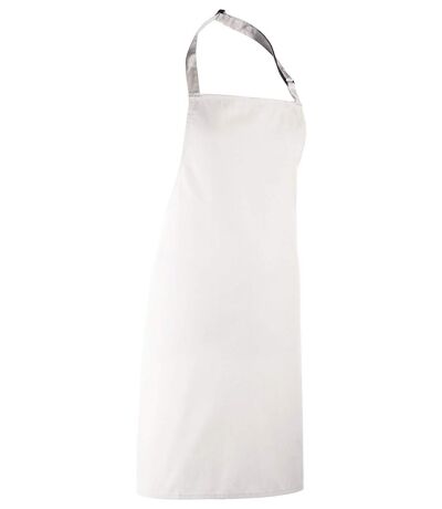 Tablier à bavette - PR150 - blanc