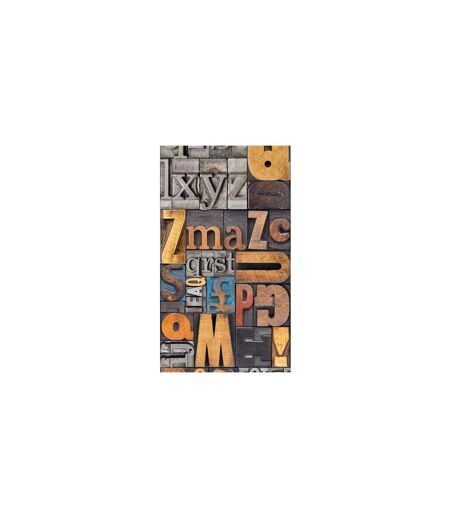 Papier Peint Verbal Puzzle 50x1000cm