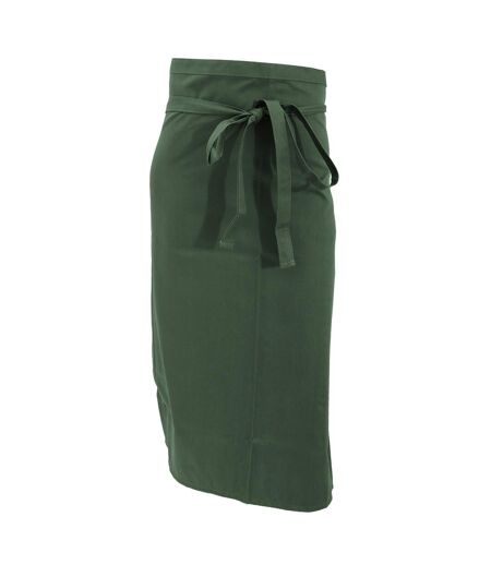 Tablier moyen de bistro taille unique vert bouteille Jassz