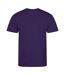 AWDis Cool Unisex Adult Recycled T-Shirt (Purple)