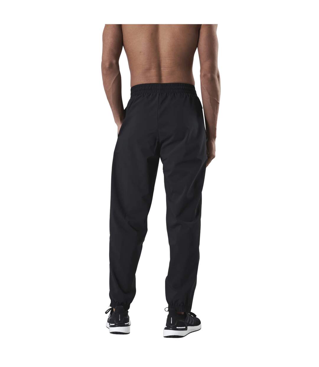 Mens Essentials Stanford Aeroready Jogging Bottoms Black Adidas-2
