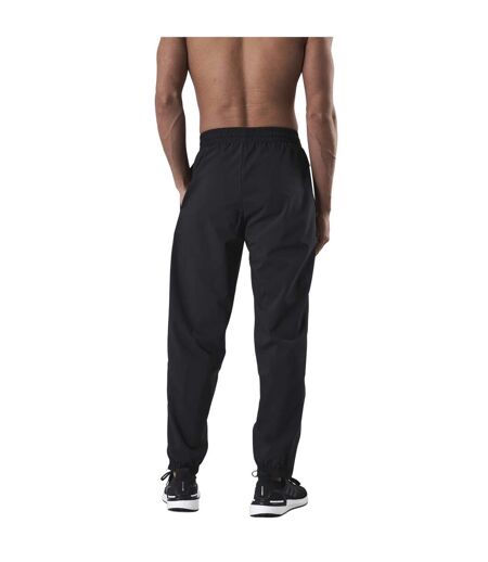 Mens Essentials Stanford Aeroready Jogging Bottoms Black Adidas