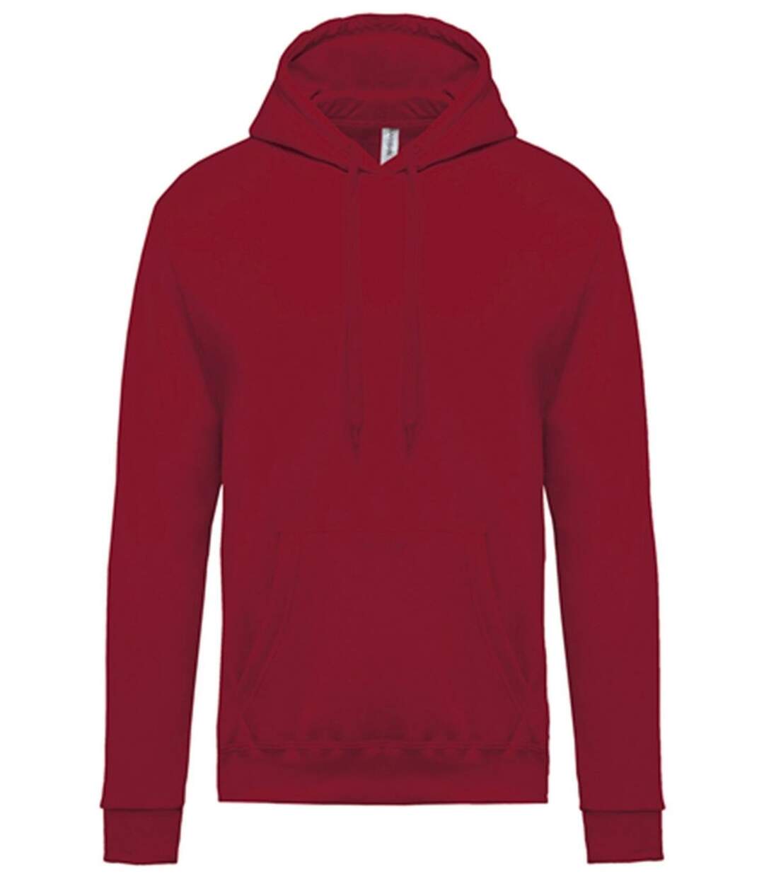 Sweat-shirt à capuche - Unisexe - K476 - rouge cherry-2