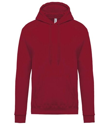 Sweat-shirt à capuche - Unisexe - K476 - rouge cherry