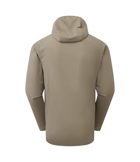 Mens Lightweight Softshell Hiking Hoodie Jacket with Water Repellent Finish