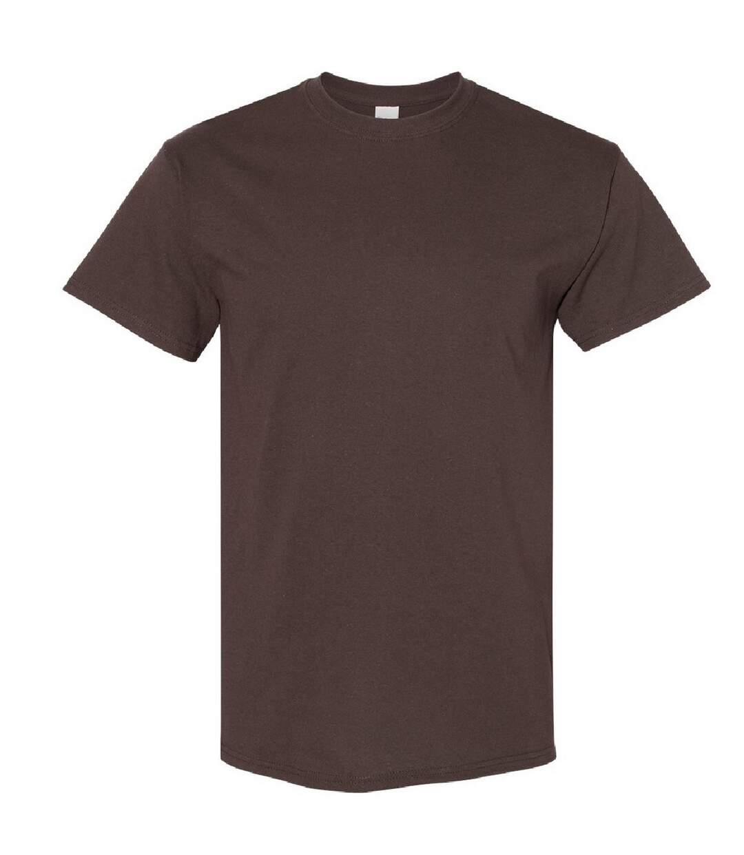 Gildan Mens Heavy Cotton Short Sleeve T-Shirt (Dark Chocolate) - UTBC481
