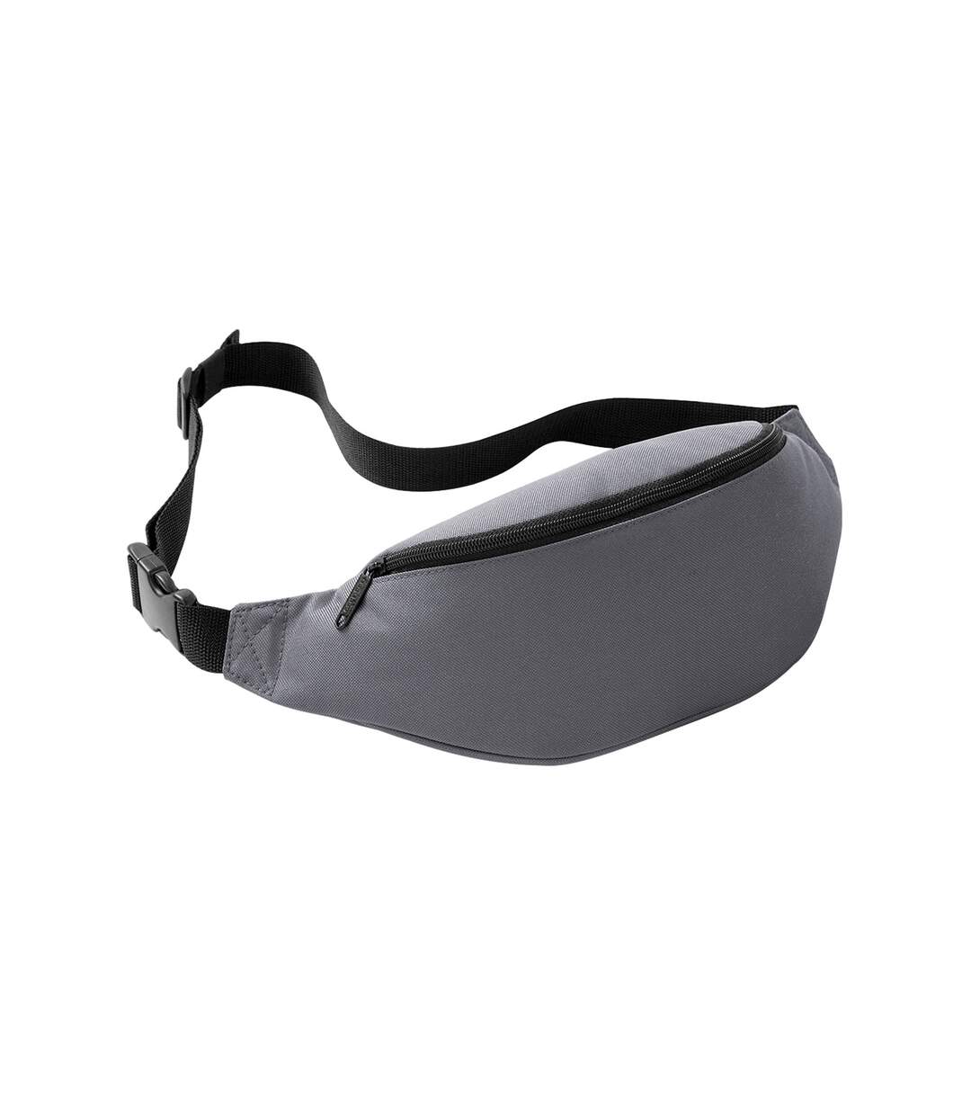Waist Bag One Size Graphite Grey Bagbase-1
