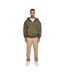 Veste À Capuche Homme Olive Build Your Brand-1