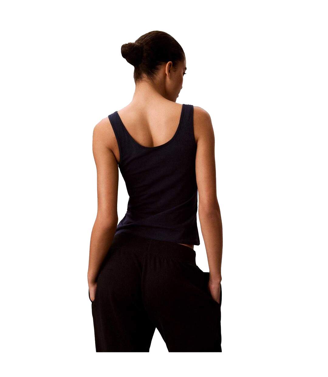 Débardeur Femme Bleu Sarcelle Calvin Klein-3