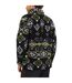 Mens Aztec Fleece Long-sleeved Sweatshirt Green Brave Soul-3