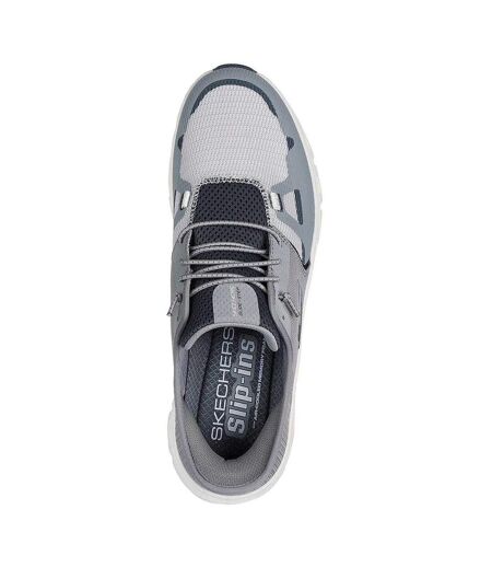 Mens Glide-step Pro Trainers Grey Charcoal Skechers