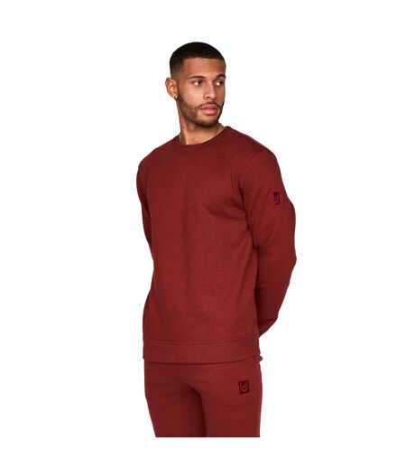 Sweat felaweres homme marron orangé Duck and Cover