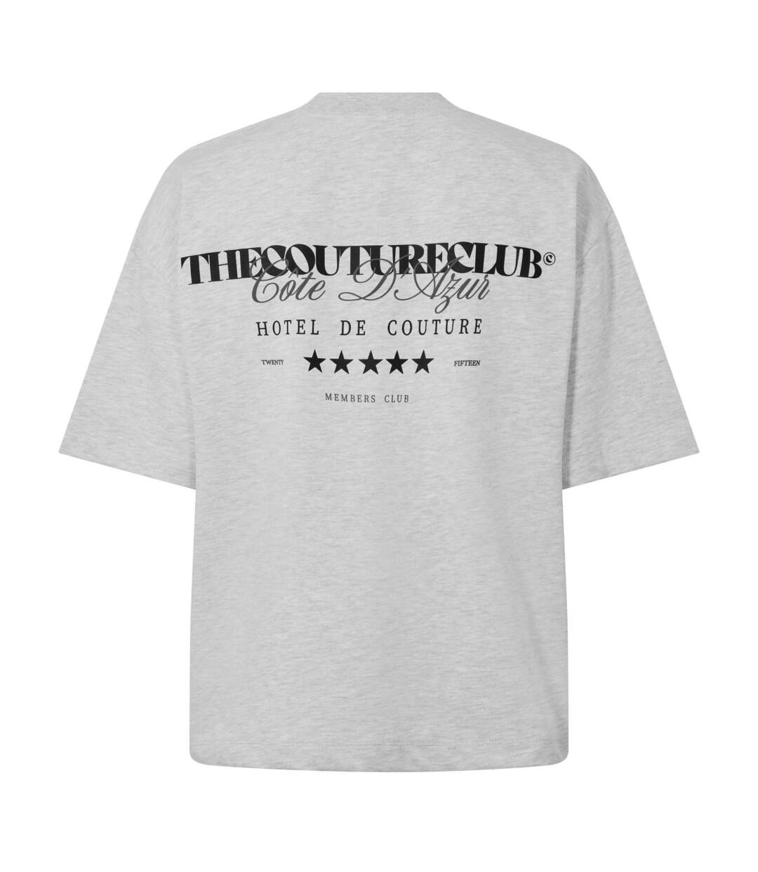 T-shirt Homme Vert Gris Chiné Couture Club-3