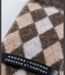 Mayflower CHO741 : Chaussettes mi-bas en angora marron pour une chaleur absolue-2