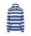 Sweat Motif/style Rayé Femme Bleu Hivernal Lazy Jacks-1