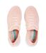 Womens/ladies Flat Ankle Boots Light Pink Skechers-4