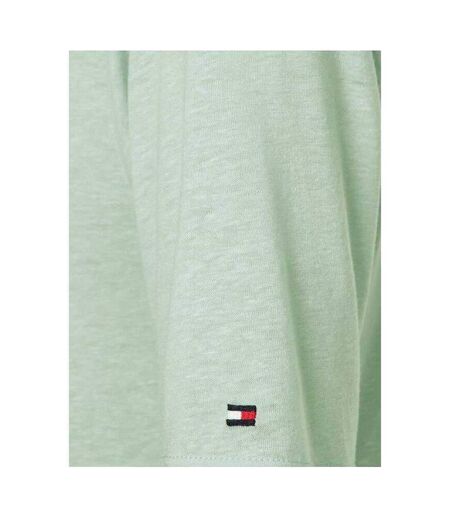 T-shirt Femme Vert Clair Tommy Hilfiger