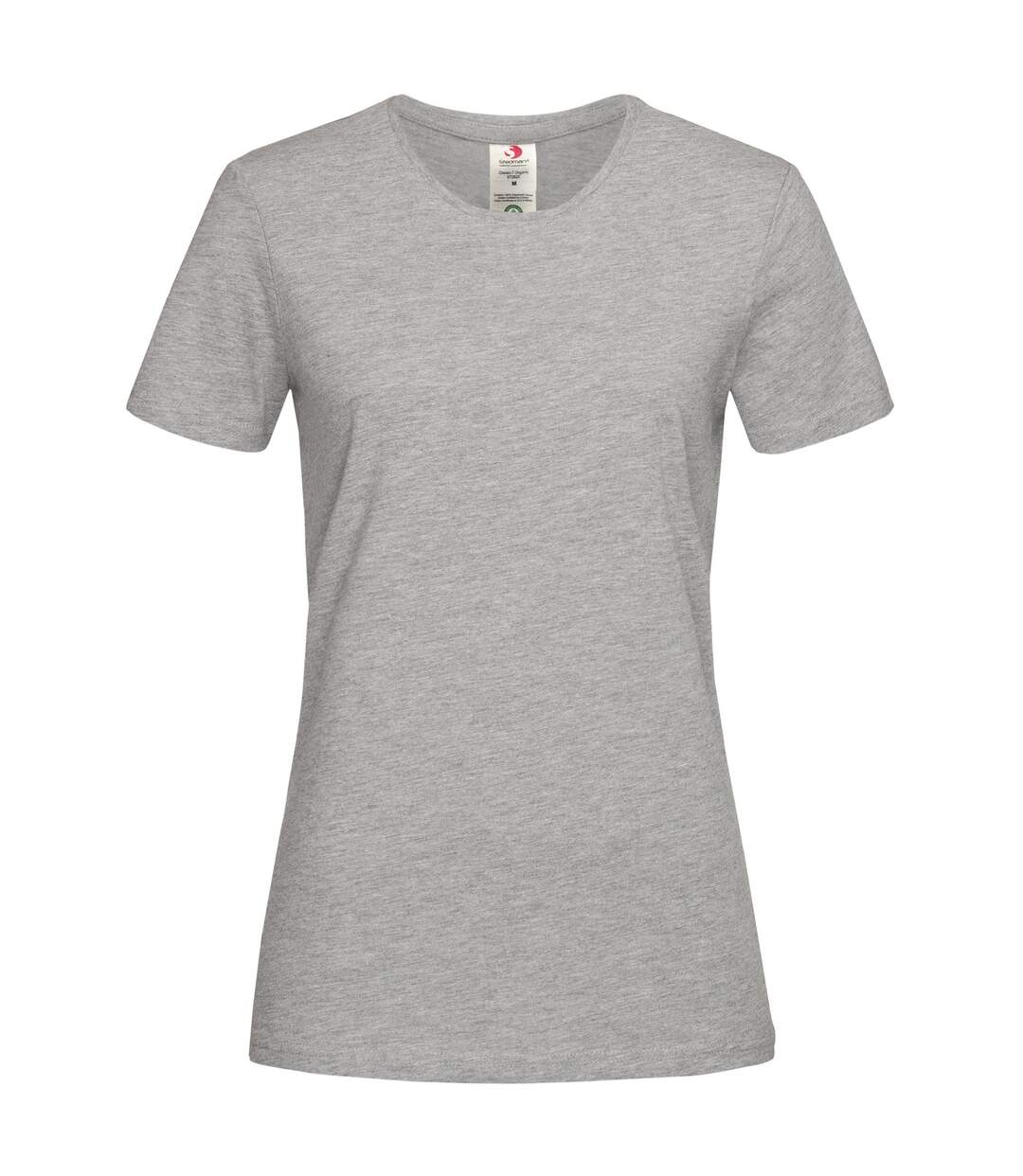 T-shirt classique femme gris Stedman