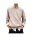 Sweat beige homme tommy hilfiger badges-1