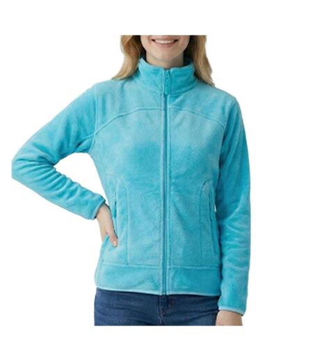 Veste polaire turquoise femme compagnie des ameriques carla