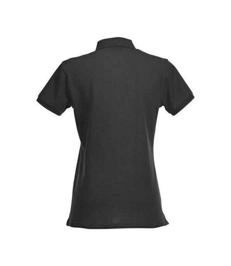 Polo Premium Femme Noir Clique