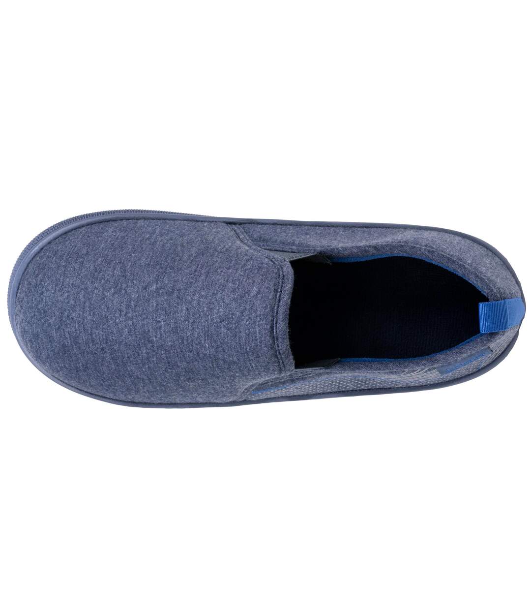 Isotoner Chaussons Charentaises homme suédine, semelle bloup xtra confort, bon maintien-3