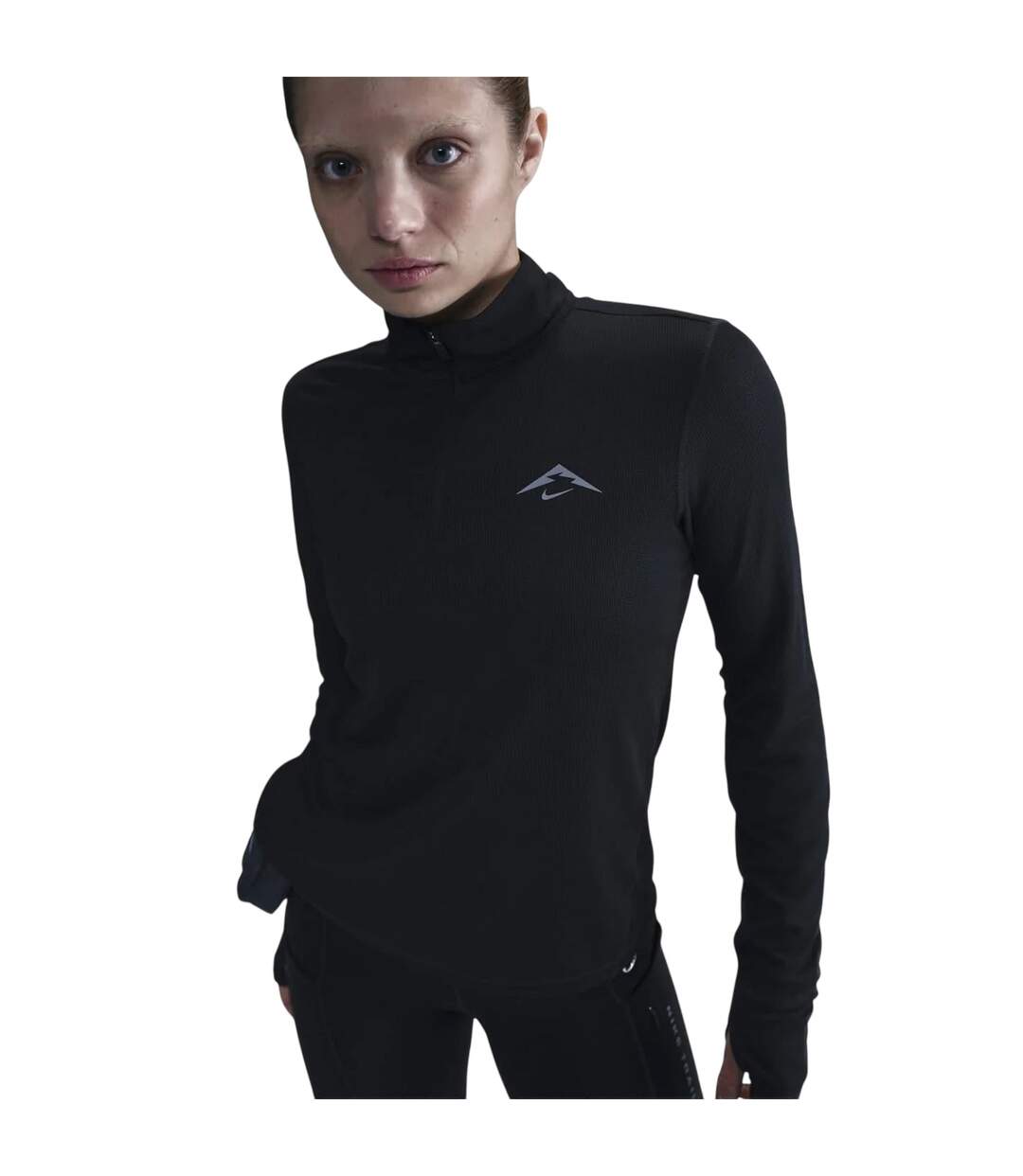 Haut De Sport Course À Pied Trail Femme Noir Nike-2