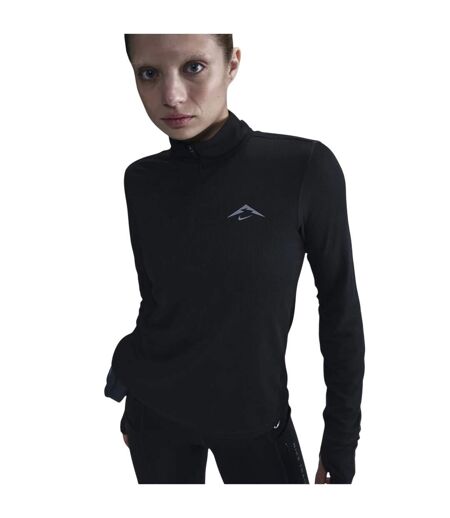 Haut De Sport Course À Pied Trail Femme Noir Nike