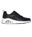 Womens/ladies Tres Air Uno Glitter Trainers Black Skechers-3