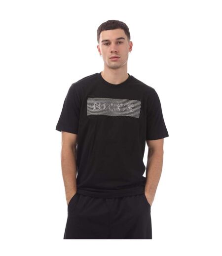 T-shirt Style Logo Alttio Homme Noir Nicce