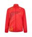 Mens Warm Up Track Jacket Red Puma-2