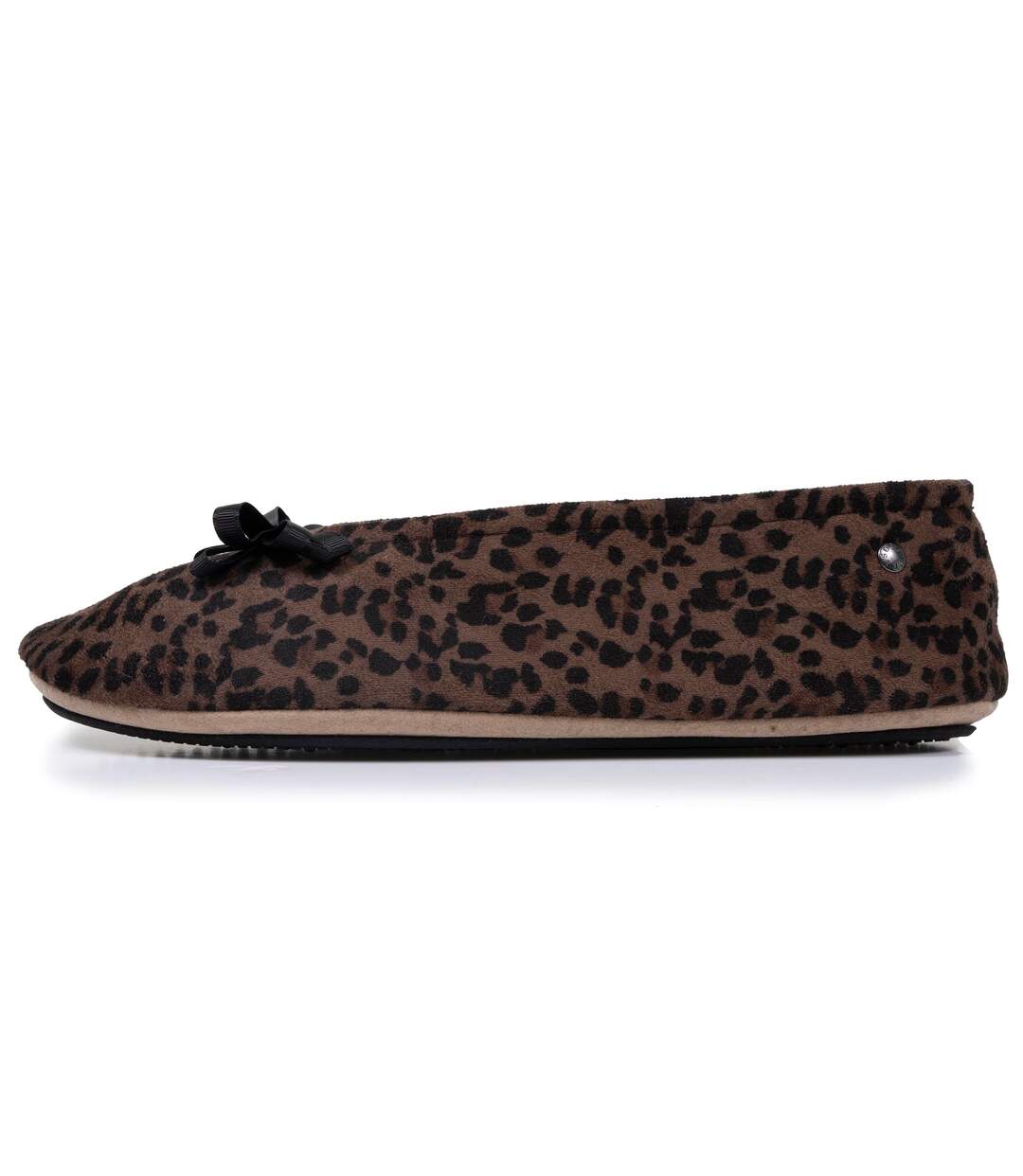 Isotoner Chaussons Ballerines femme semelle intérieure moelleuse et confortable-3