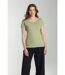 Tee Shirt Col Rond Manches Courtes Femme Marine  Sauge() | Gerard Pasquier Avec Col Rond | Gerard Pa-3
