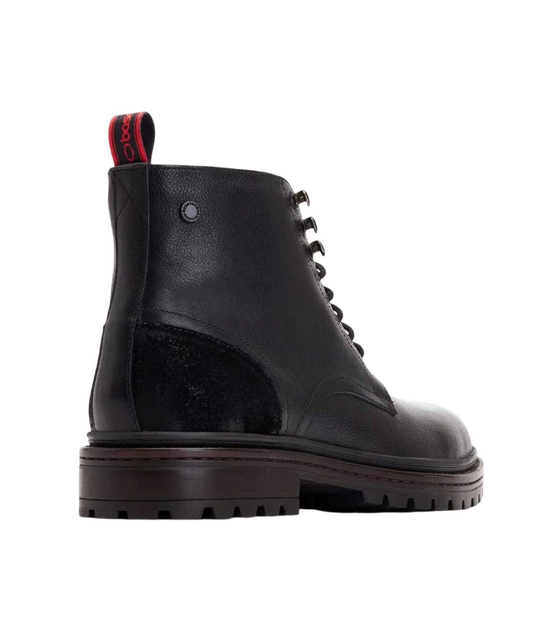 Bottines Dettori Homme Noir Base London-2