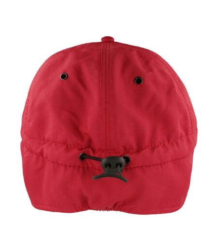 Casquette À Rabat Techno Rouge Atlantis Headwear