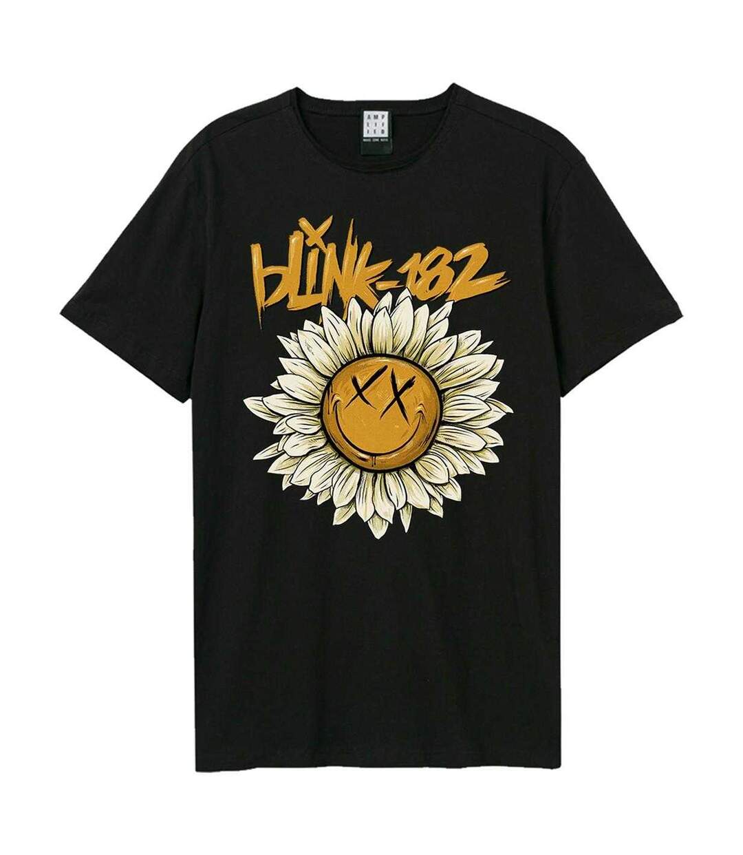 T-shirt Style Blink 182 Daisy Adulte Noir Amplified-1