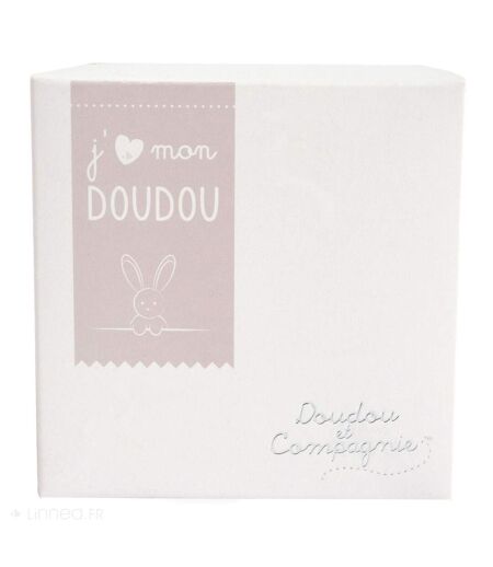 Doudou polyester collection J'AIME MON DOUDOU Ours