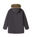 Parka Hiver Motif/style Uni Homme Gris Minoti-3