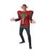 Rubies Mens Oversized Elf Christmas Jumper (Red/Green) - UTBN5610