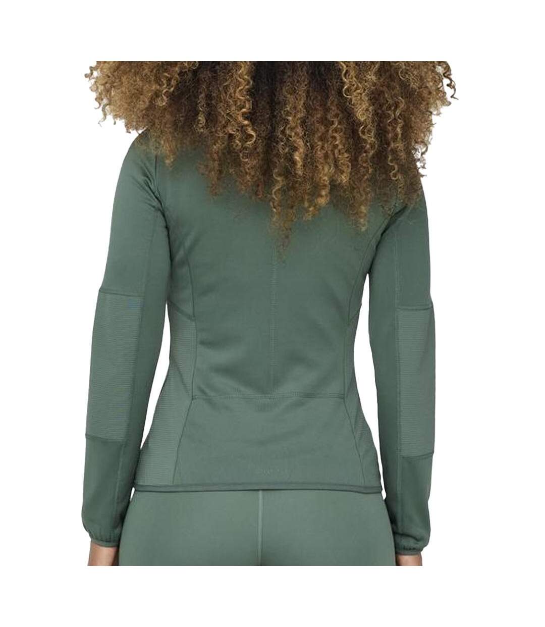 Veste polaire vert femme only play petta-2