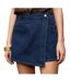 Jupe short bleu femme oraije jadene-1