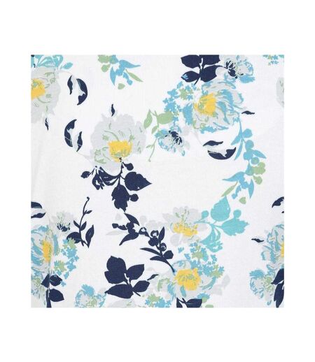 T-shirt Motif/style Imprimé Fleur Femme Blanc Bleu Vert Lazy Jacks