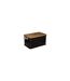 Lot de 3 Malles Design en Métal Cuba 60cm Noir-3