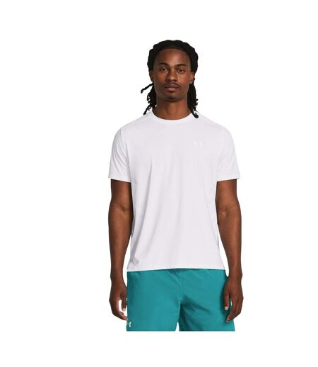 T-shirt launch elite homme blanc Under Armour